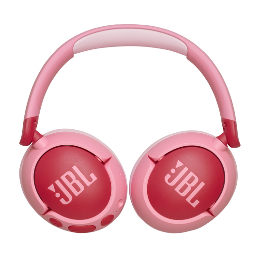 JBL Junior 470NC - Pink - Wireless over-ear noise cancelling kids headphones - Right